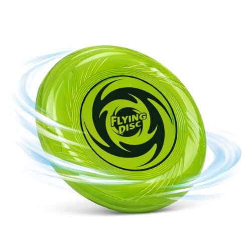 TK Gruppe Timo Klingler Frisbee Wurfscheibe für Kinder & Erwachsene Wurfring als Garten & Strandspielzeug (Grün)