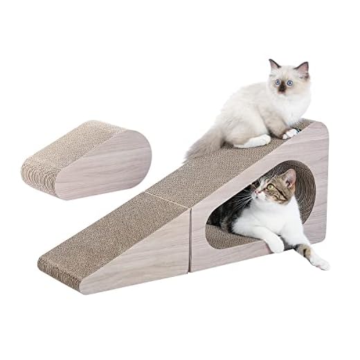 PAWZ Road 2-in-1 kat krabbord, krabpads met bal 71cm hoch