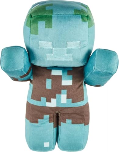 Minecraft - Peluche zombi ahogado de 8 pulgadas