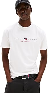 Tommy HilfigerTommy Hilfiger TJM REG FLAG LINEAR SS TEE EXT T-shirt Erkek 