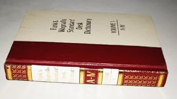 Hardcover Funk & Wagnalls Standard Desk Dictionary (Volume One A-M) Book