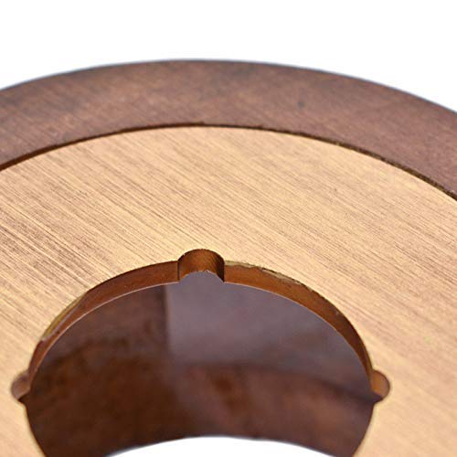 Eatingbiting Wooden Wax Warmer Melting Spoon Kit Wax Sticks Melting Furnace Tool Stove Pot Wooden Wax Seal Stamp Letter Book Paper Sturdy, Durable And Easy To Clean 0.9“ Spoon #TOP5