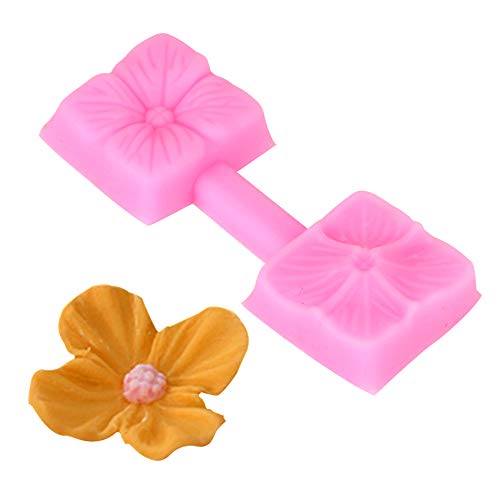 Stampo 3D a forma di fiore in silicone per pasta