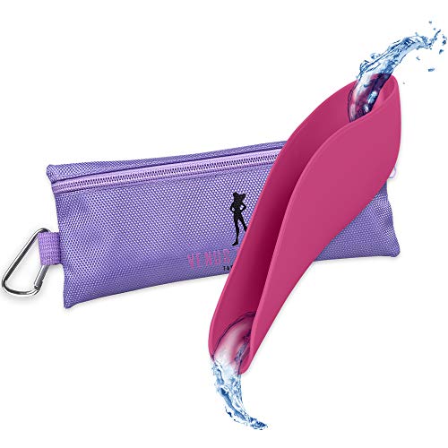 Image of VENUS TO MARS Female Urinal | Female Urination Device | Womens Pee Funnel for Camping - Car - Travel - Festivals - Porta Potty - Outdoor Activities (Festival Fuchsia)