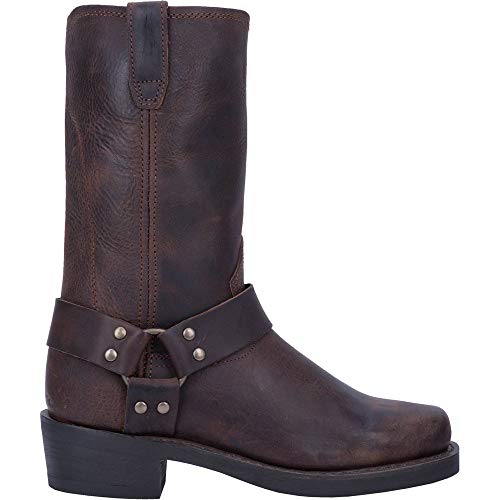 Dingo mens Dean western boots, Brown, 10.5 Wide US