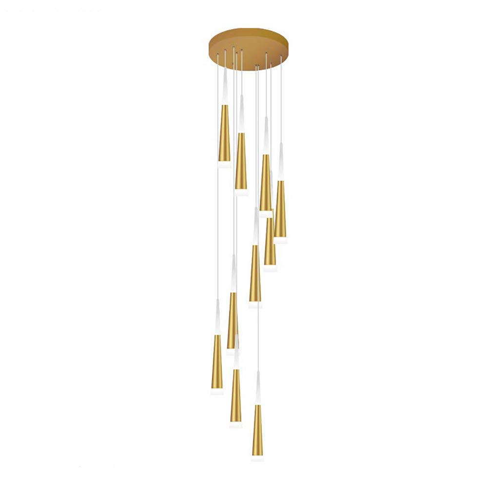 LYMSXAZOU Nordic Adjustable LED Ceiling Light Fixture 21 Lights Acrylic Pendant Lamp for Kitchen Dining Room Living RoomModern Small Hanging Lighting Solution