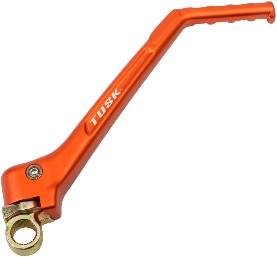 Tusk Kick Starter Anodized Orange Compatible with KTM 250 EXC 2004-2005/300 EXC 2004-2005/525 EXC 2003-2006