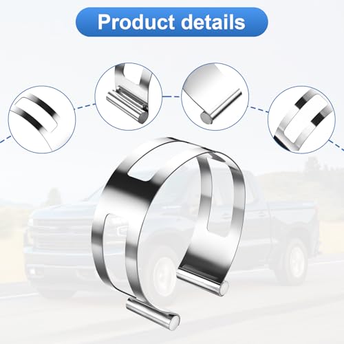 Image of 3 Inch Stainless Steel Exhaust Clamp, Universal for Welding and Exhaust Pipe Repair (3 inches)