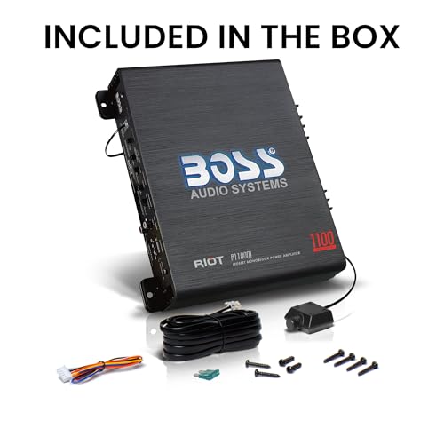 Boss Audio Systems R1100M Monoblock Car Amplifier thumb #5