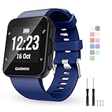 BaayCerrie for Garmin Forerunner 35 Watch Band Replacement, Soft Silicone Strap Wristband Compatible with Forerunner 35 Smartwatch