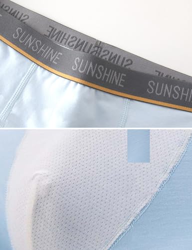 Kiench Teen Boys Underwear Boxer Briefs Cotton Pack of 43