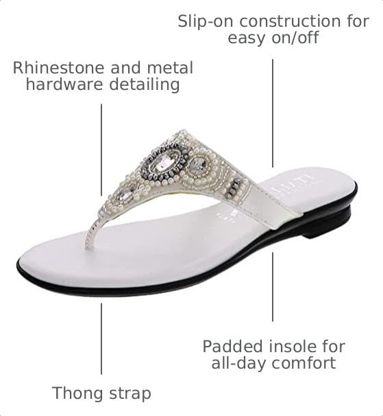 Image of ITALIAN Shoemakers Women's Mystify Thong Sandal | Casual Sandals
