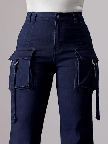 Image of Miss Chase A+ Women's Bootcut High Rise Regular Length Stretchable Denim Jeans