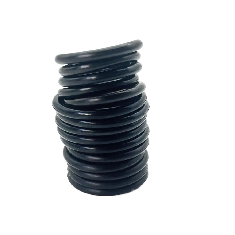 Guarnizione di tenuta in gomma nitrilica NBR O-ring CS 3,1 mm diametro esterno da 9 mm a 30 mm Sostituzione da 20 pezzi