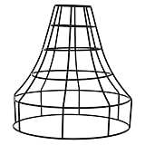 Avec l' apparence exquise et rétro, il ne peut être pas une de lampe, mais aussi une décoration délicate de la lampe. Lampe de cage en métal