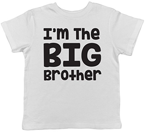 Image of I'm The Big Brother Cute Childrens Kids Short Sleeve T-Shirt White