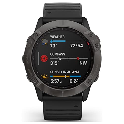 Garmin Multisportuhr Fenix 6X Sapphire - Image 6