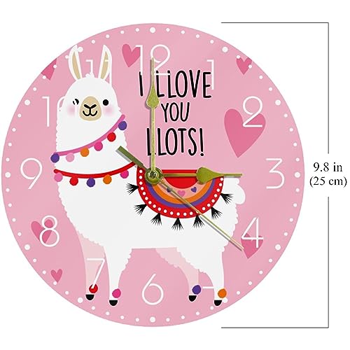 Grande horloge murale à cadran lisible pour décoration salon - 7