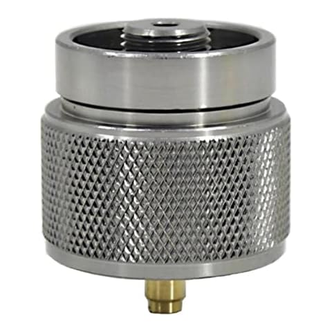 Keptfeet Propane Adapter, Propane To Butanes Adapter, Outdoor Cylinder LPG Canister Adapter, For Outdoor Camping Stove Adapter Cover