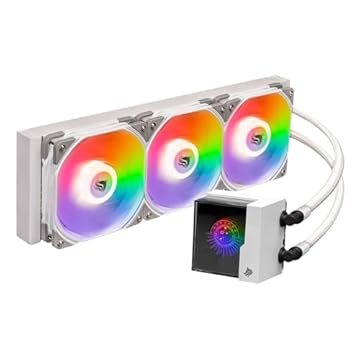 Water Cooler Pichau Lunara | ARGB | 360mm | TDP 300W | Branco | PG-LR360-WH01