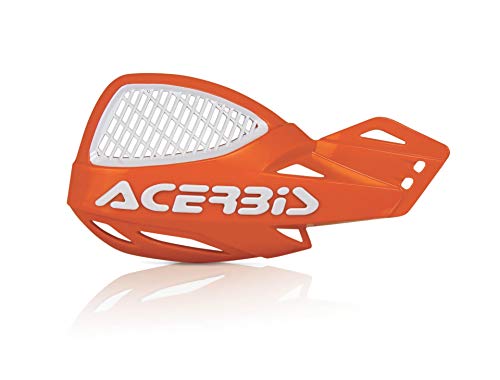 Acerbis 2072675321 Protège-mains ventilés Uniko Orange 2016/Blanc