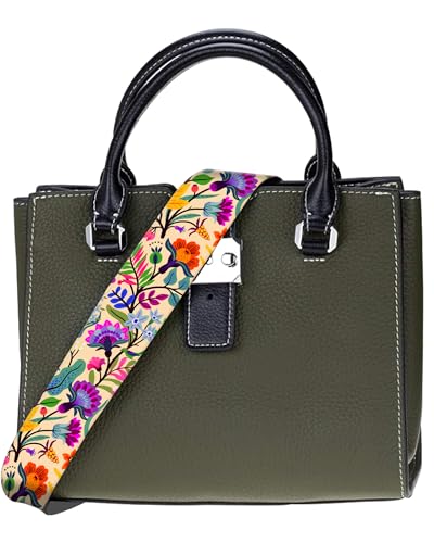 Image of Purse Strap Replacement Crossbody 2 inch Wide Shoulder Strap, Cute Handbag Strap Bag Strap Replacement Belts Adjustable