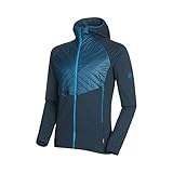 Qualitativ hochwertig Mammut Herren Aconcagua Light Hybrid Hooded Midlayer Jacke mit Kapuze