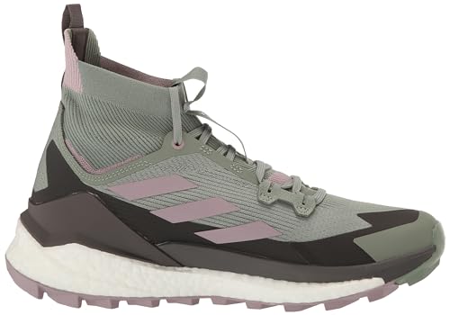 Image of Adidas Women's Terrex Free Hiker 2.0, Silver Green /Preloved Fig /Crystal Jade, 11