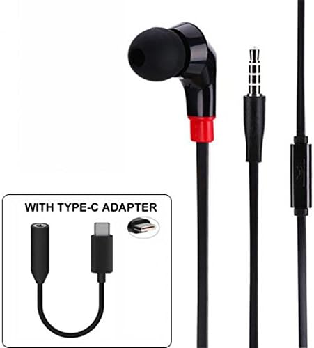 Amazon.com: Manos libres overol auricular con micrófono auriculares de tipo  C adaptador de Audio sonido de primera calidad auricular auriculares único  negro para Verizon Motorola Moto Z Force Droid : Electrónica