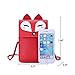 Women Small Crossbody Bag - Cell Phone Purse Smartphone Wallet Cute Animal Bags (Red-Fox)