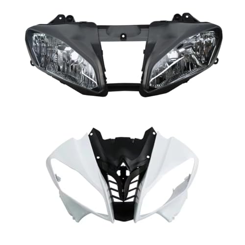 Phare de moto en ABS brut avec carénage supérieur pour YZF R6