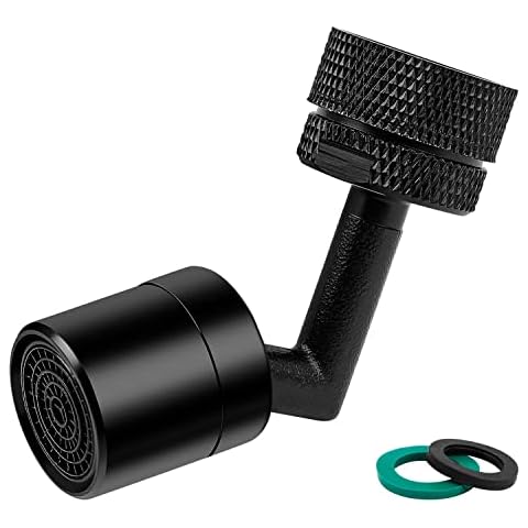 Perlatoren für Wasserhähne - DEANKEJI 720° Strahlregler Drehbar Cover
