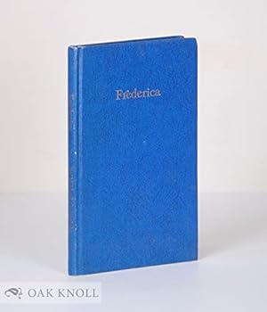 Hardcover FREDERICA. Book