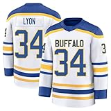 Alex Lyon Jersey Mens/Women/Youth Stitched for Sports Fan White No Brand/Logos