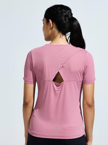 Image of Women's Criss Cross Back Mesh Nylon Top