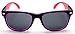 Unisex Neon Classic Horned Rim Sunglasses - Miranda Miguel Mambo Shades