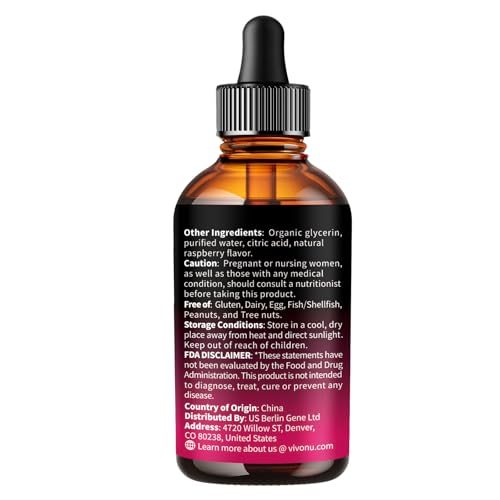 Image of VivoNu Vitamin B Complex Liquid Drops, Methylated Vitamin B12 6000 mcg, B1, B6, B3, B5, B2, Folate, Biotin with Vitamin C D A E, Magnesium, Zinc, CoQ10 for Energy (3 Bottles)