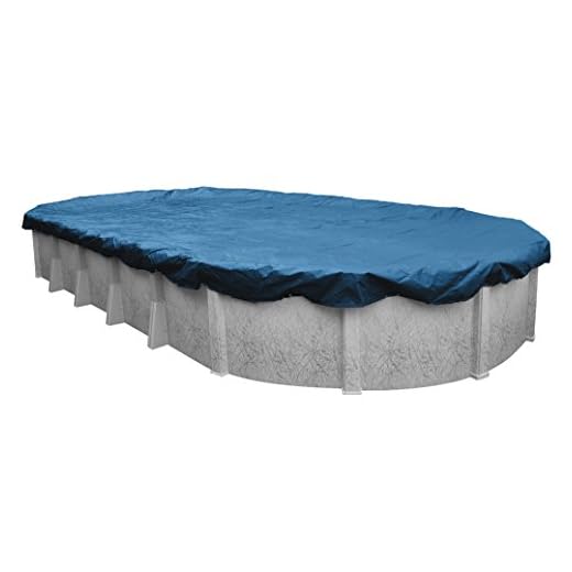 Robelle 351833-4 Pool Cover for Winter, Super, 18 x 33 ft Above Ground Pools