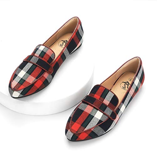 Trary Loafers For Women Penny Pointed Toe Flats Office Walking Driving Wedding Dress Classic Comfortable Soft For Ladies #TOP5