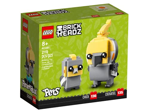 LEGO BrickHeadz 40481 Nymphensittich Vogelset