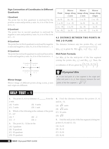 Image of MTG Mathematics (IMO) Olympiad Prep Guide Class 9 | Detailed Theory, Exercise with Self Test For Practice | SOF Olympiad Books For Exam 2026-27 (Useful For Level-1 & 2)
