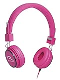 Fone De Ouvido Multilaser Headphone Som Hi-Fi Power Microf.Handsfree Rosa - PH088