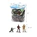 146 PCS Military Figures and Accessories Battle Group Army Man Toy Soldiers Playset Action Figures