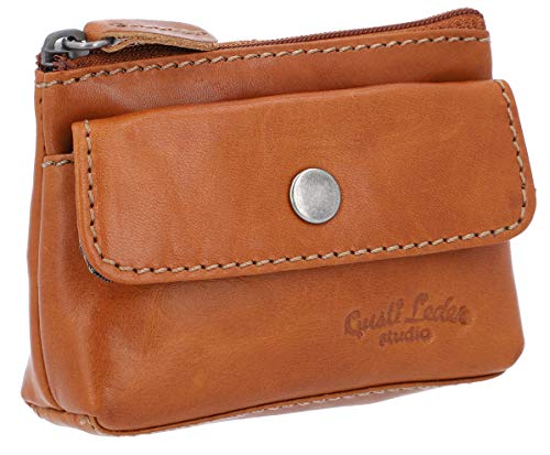 Preisvergleich Produktbild Gusti Leder 'Sascha' Schlüsseltasche Schlüsseletui Schlüsselmappe Mini Portemonnaie Geldbeutel Geldbörse Damen Herren Leder