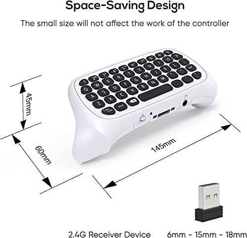 Teclado Para Controle Xbox 4Leader - Teclado Controle Xbox Series X, S, Xbox One, One S, Para Bate P