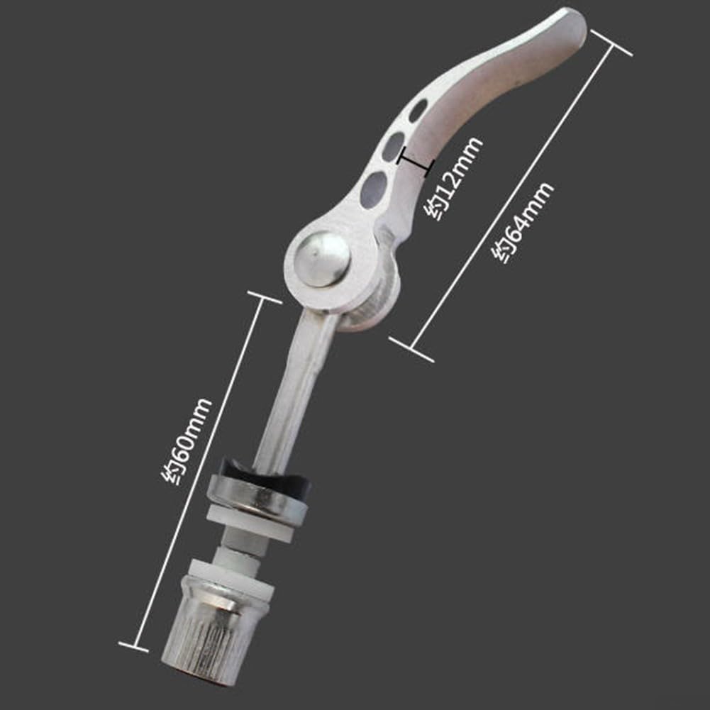 Quick Release Seat Post Clamp Skewer Bolt Clip Bike Cycle Bicycle Scooter Seat Height Adjuster Fixed Quick Release Screws
