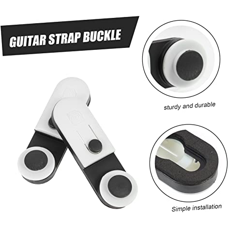 TOYANDONA 2 Pièces Sangle De Guitare Boucle Sangle Serrures Ukulélé Sangle Serrure Guitare Acoustique Anti-Dérapant Sangle Bouton Guitare Sangle Serrure Ceinture Avec Boucle Accessoire De - Les Beatles, Paul McCartney, John Lennon, RIngo Starr, George Harrison TOYANDONA 2 Pièces Sangle De Guitare Boucle Sangle Serrures Ukulélé Sangle Serrure Guitare Acoustique Anti-Dérapant Sangle Bouton Guitare Sangle Serrure Ceinture Avec Boucle Accessoire De – Image 3