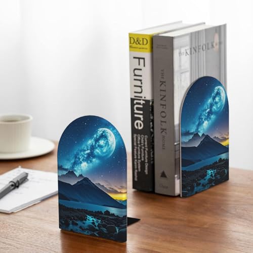 Serre-livres en bois robuste de qualité supérieure pour bureau