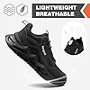 Nasogetch Steel Cap Trainers Safety Trainers Men Women Safety Shoes Comfortable Lightweight Work Trainers Breathable Puncture Proof 770 Black 5 UK 38 A #5