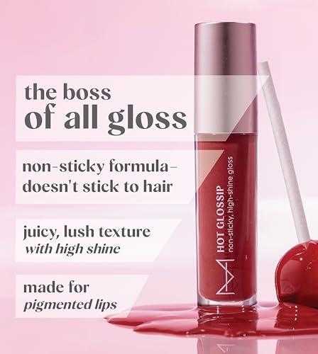 Image of House Of Makeup Non-sticky gloss | High-shine lip gloss for pigmented lips | Lip gloss with hyaluronic acid | Zero stickiness (Naked Truth)